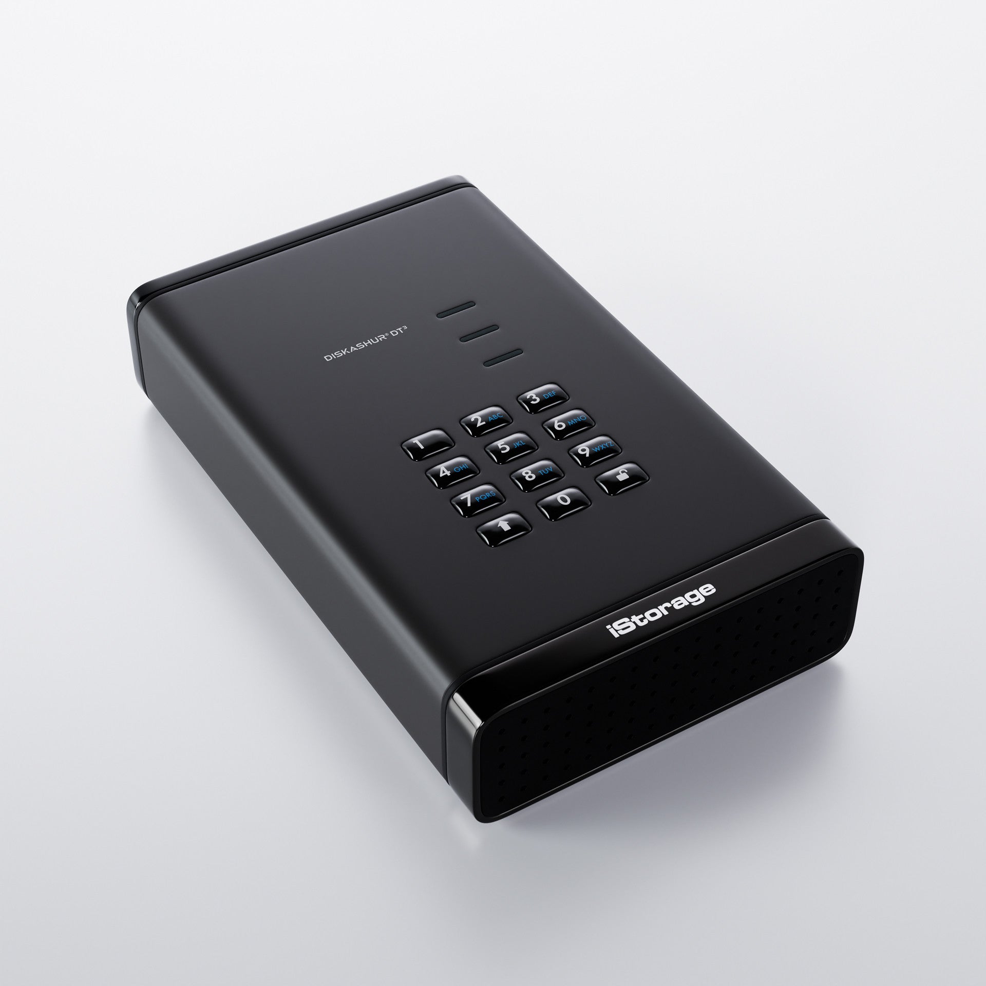 iStorage diskAshur DT3 24TB – Desktop HDD – USB-C 3.2 Gen 1, 290 MB/s, für 3,5" HDD