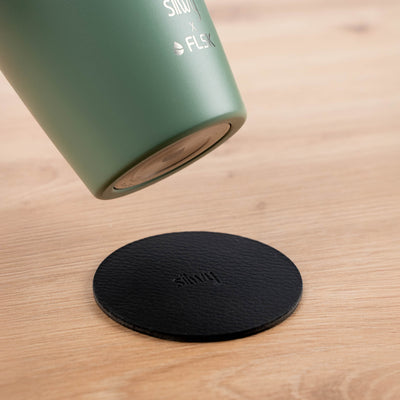 Silwy Thermobecher – 350 ml, Grün, Magnet-Thermobecher