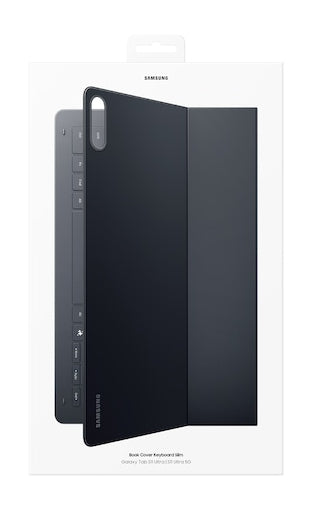 Samsung Book Cover Slim Keyboard Notebook-Schutzhülle – für Tablets bis 11", Kunststoff, Schwarz