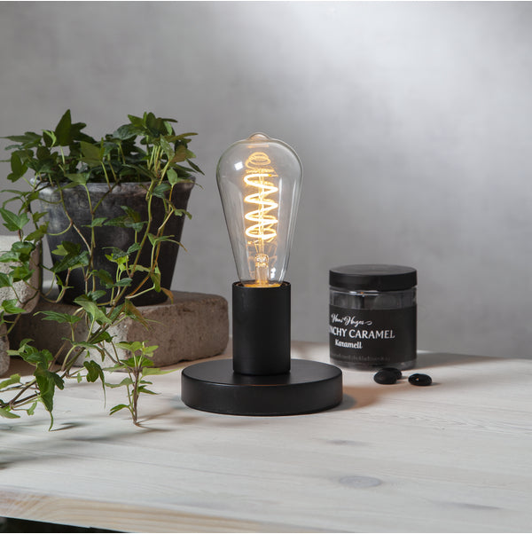 Star Trading Leuchtmittel E27 ST64 – Warmweiss 2100 K, 270 lm, 4 W – IP44 – 1 Stk. – Transparent