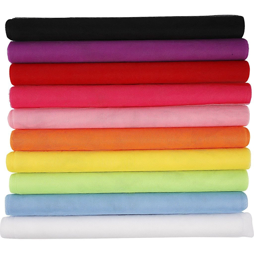 Creativ Company Tüll – mehrfarbig – 50 × 500 cm