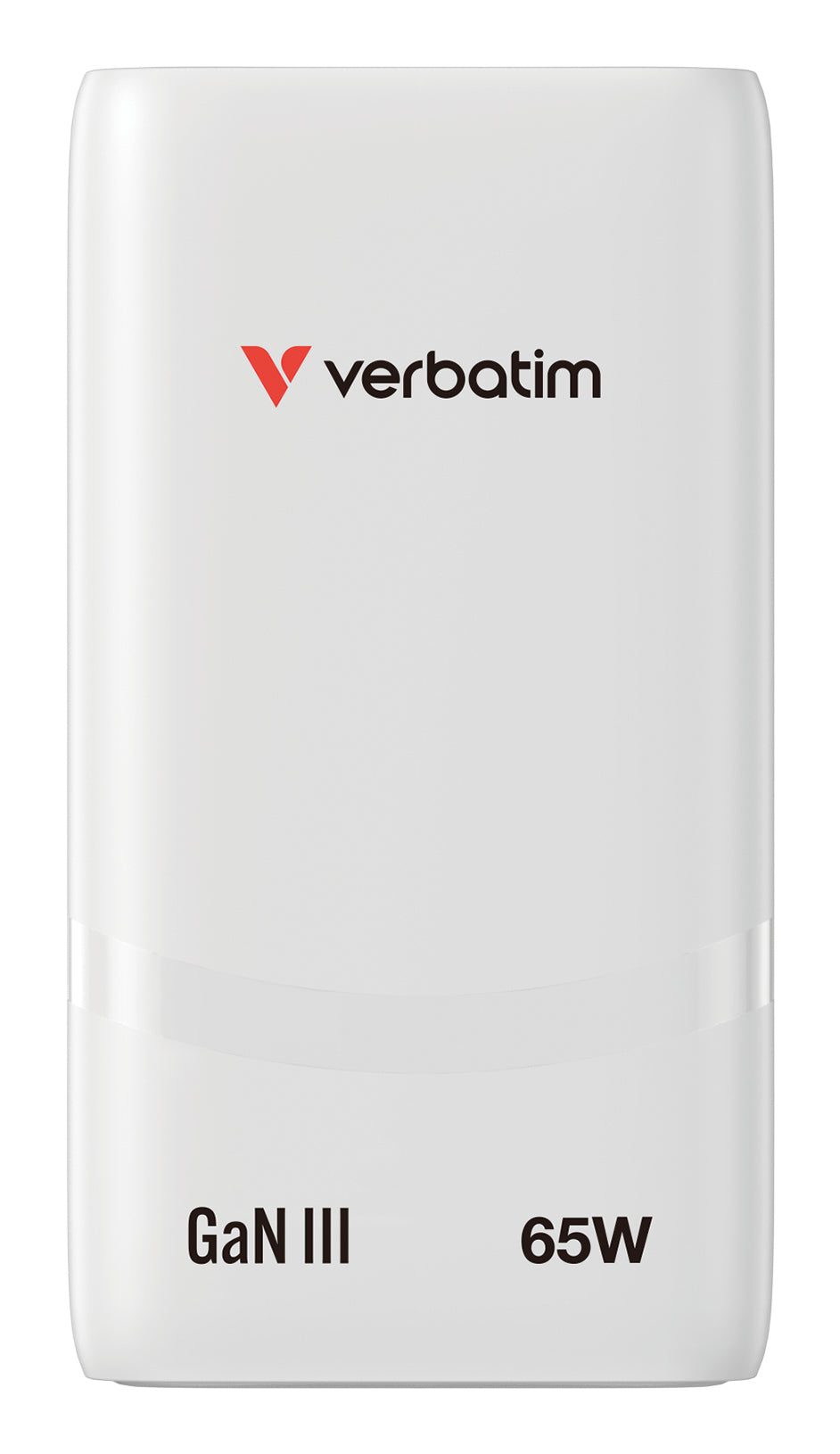 Verbatim Fold N Go GaN USB-Ladegerät 65 W – USB-C×2 – PD – EU-Stecker (Typ C) – für Laptop, Smartphone u. a.