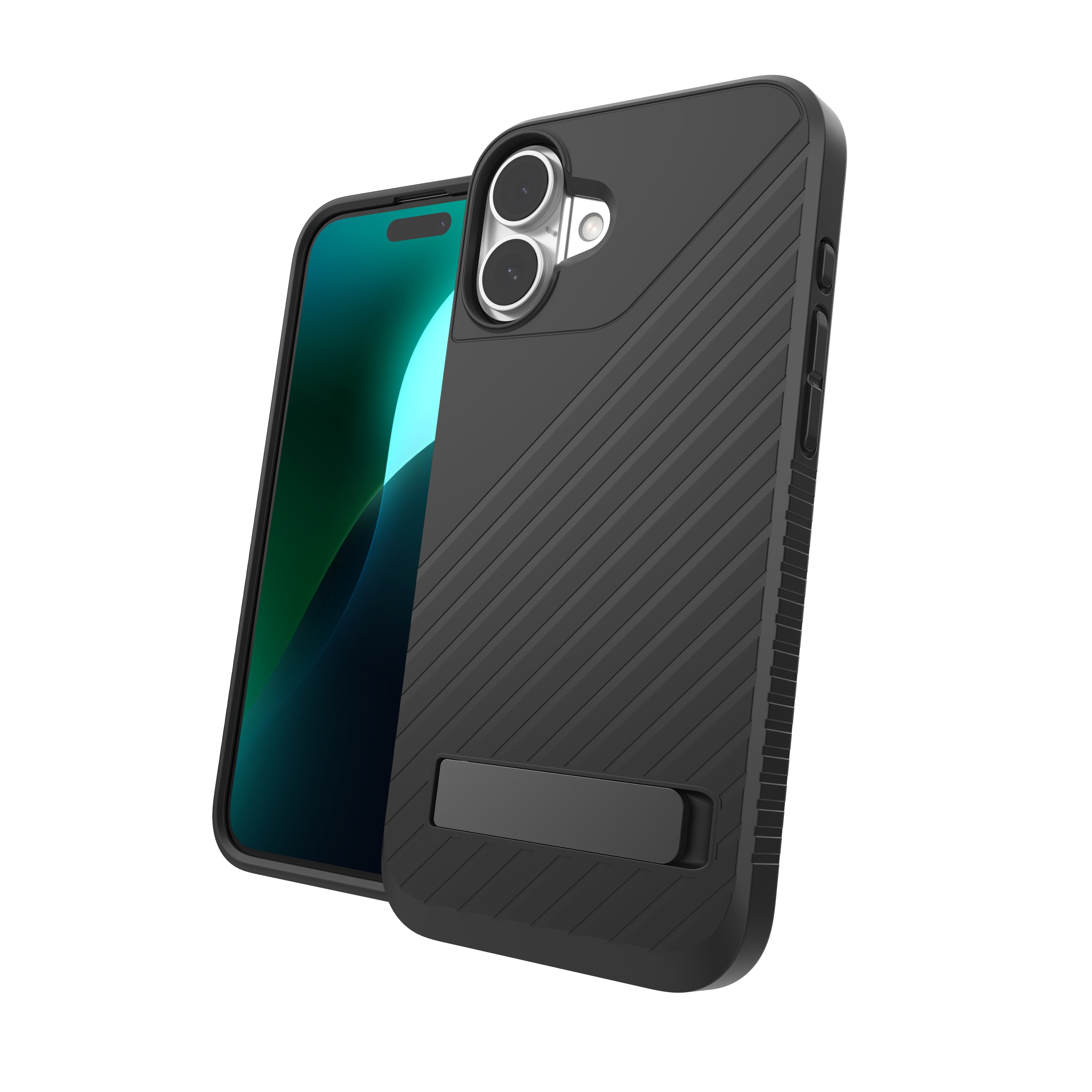 ZAGG Backcover Denali – für Apple iPhone 16 Plus – schwarz