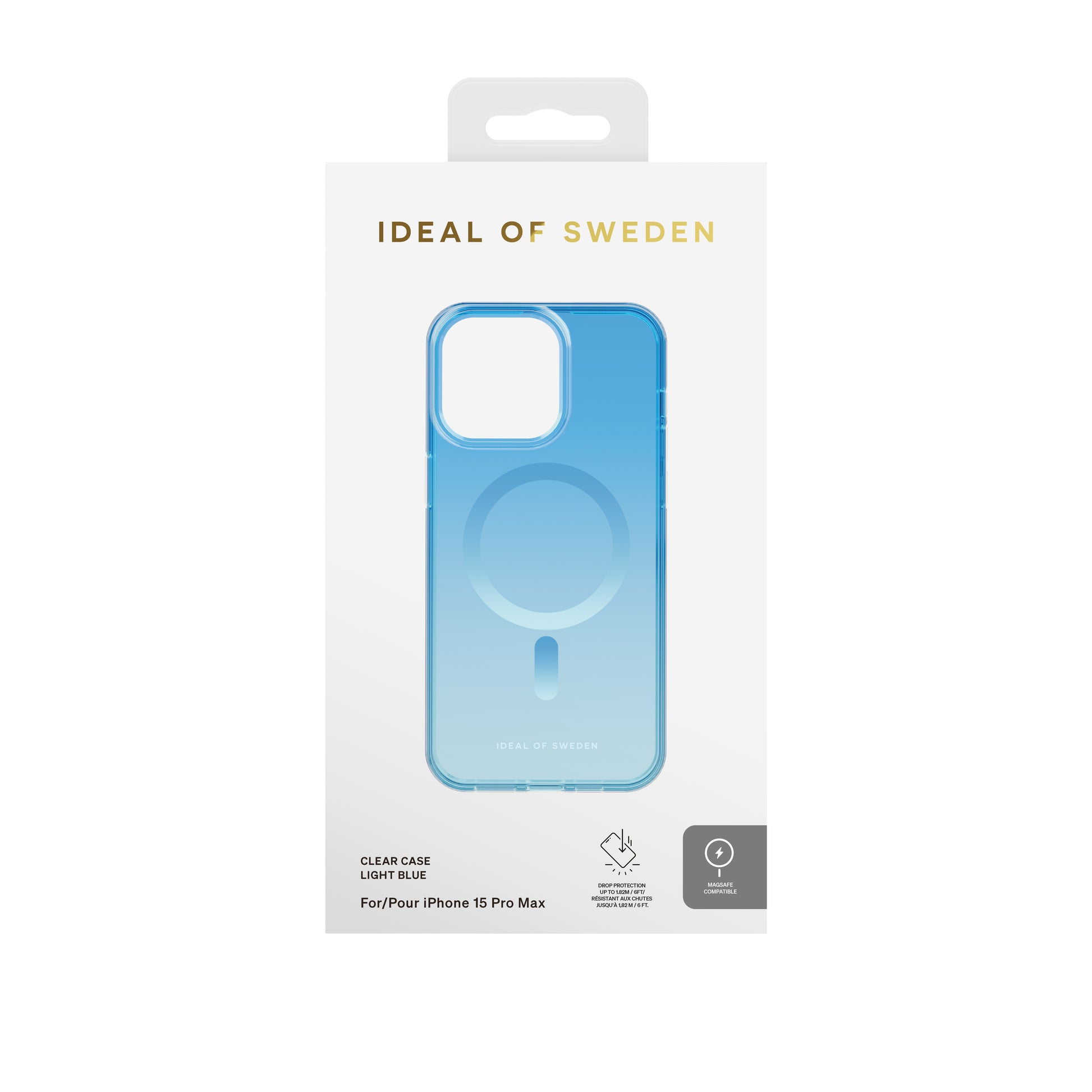 Ideal of Sweden – Backcover – für Apple iPhone 15 Pro Max – hellblau – TPU/PC, MagSafe-kompatibel