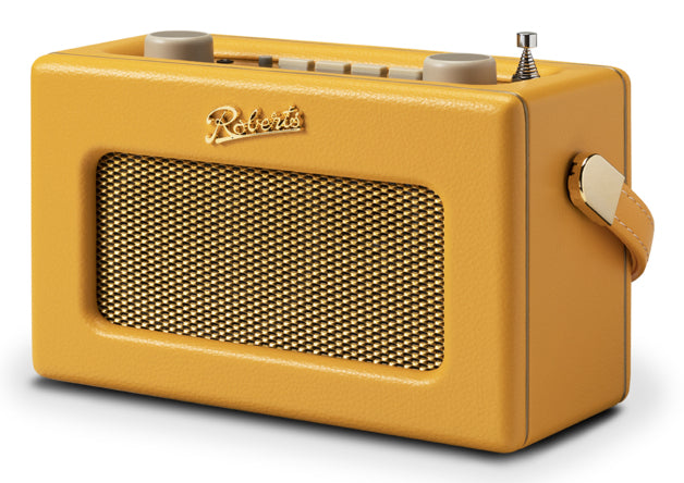 Roberts Radio Roberts Revival Uno Bluetooth – DAB-/Internetradio – Portabel – DAB+ – Dunkelgelb