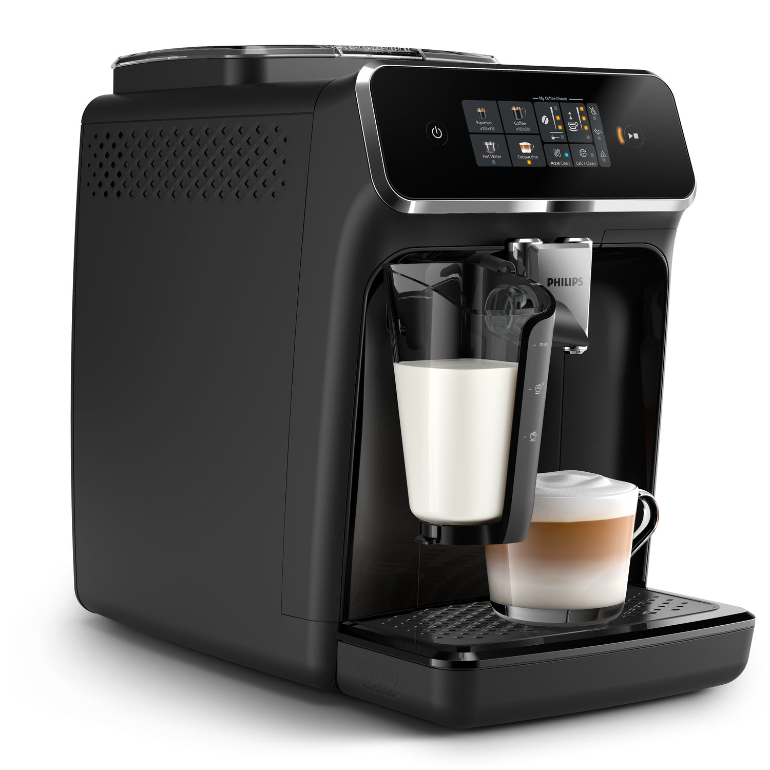 Philips Serie 2300 EP2331/10 Kaffeevollautomat – 15 bar, 1,8 l, 275 g, Keramik-Mahlwerk, Schwarz