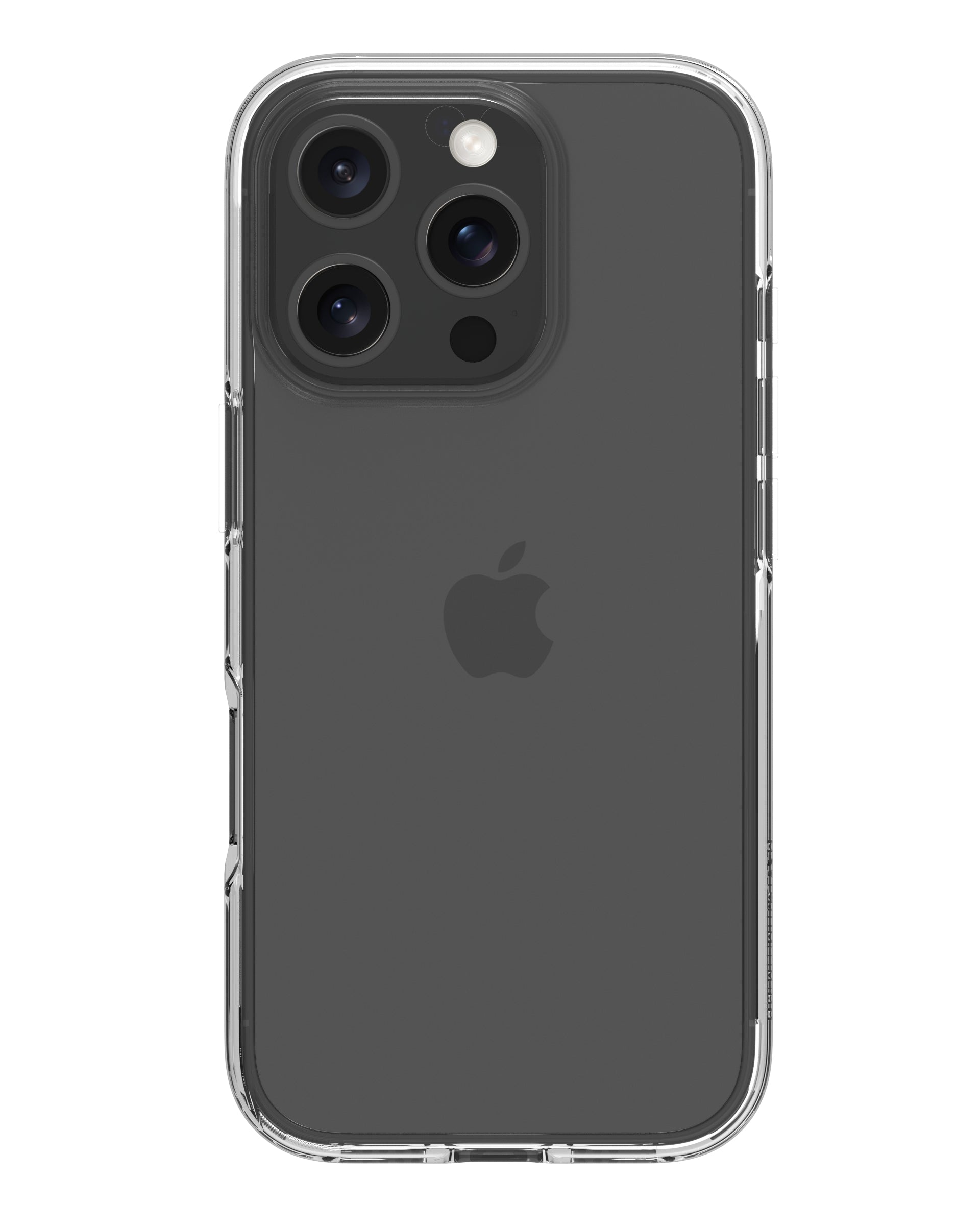 dbramante1928 Iceland Pro Rückcover – für Apple iPhone 16 Pro, Transparent, bis 3 m sturzsicher