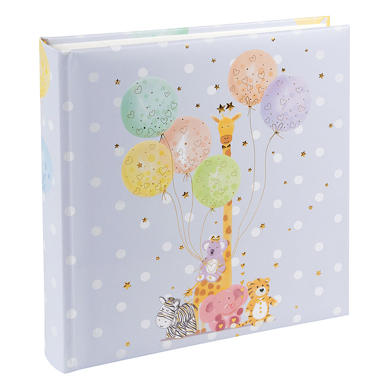 Goldbuch Fotoalbum Balloon Party – für 100 × 150 mm, mehrfarbig, Pergamin, 250 × 250 mm