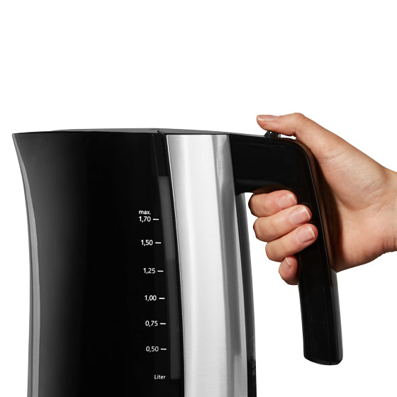 Melitta Wasserkocher – 1,7 l, Kunststoff, Schwarz