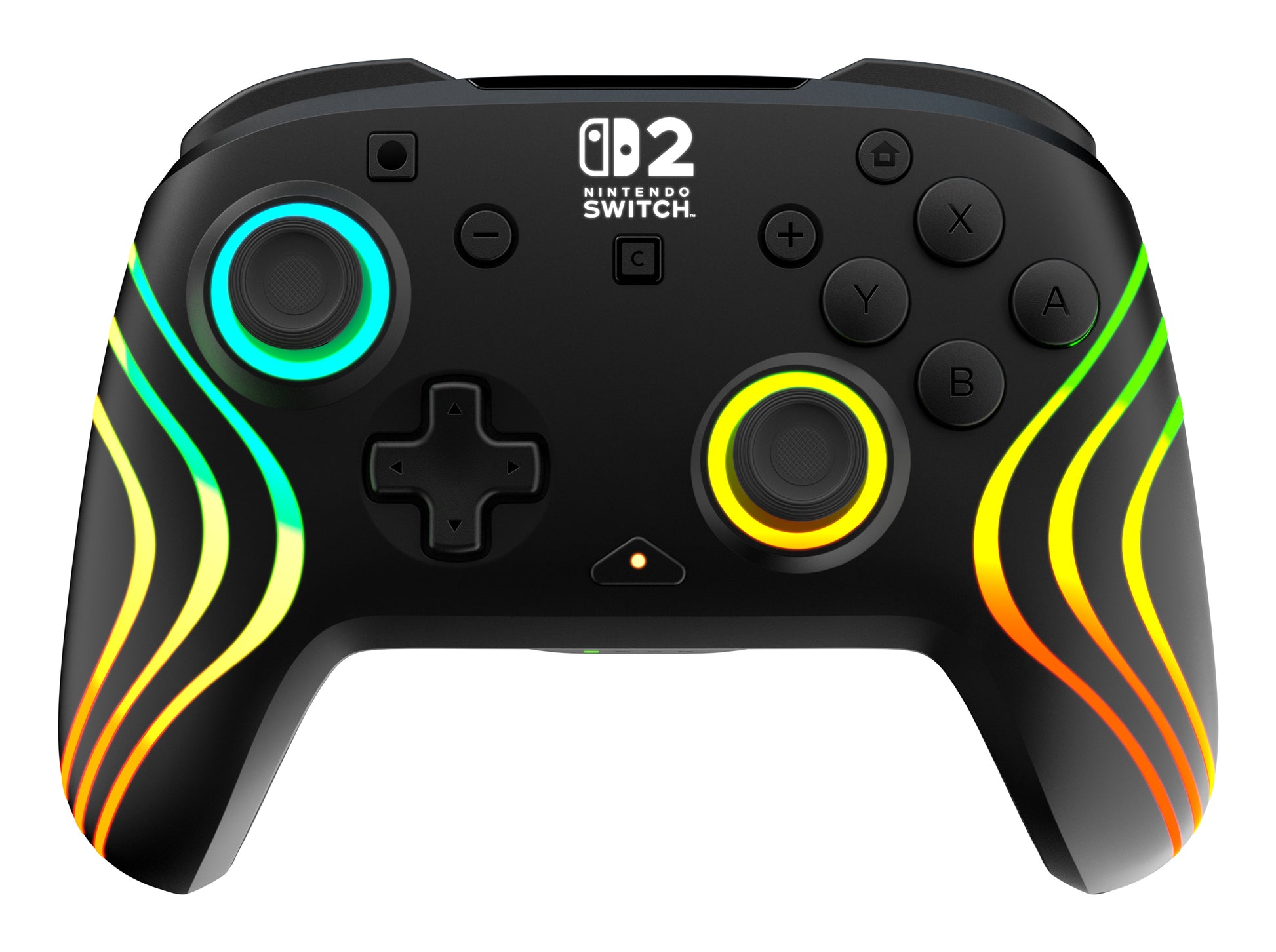 Turtle Beach Afterglow Wave – Gamepad – USB + Bluetooth, RGB, 20-h Akkulaufzeit, für Nintendo Switch, Schwarz