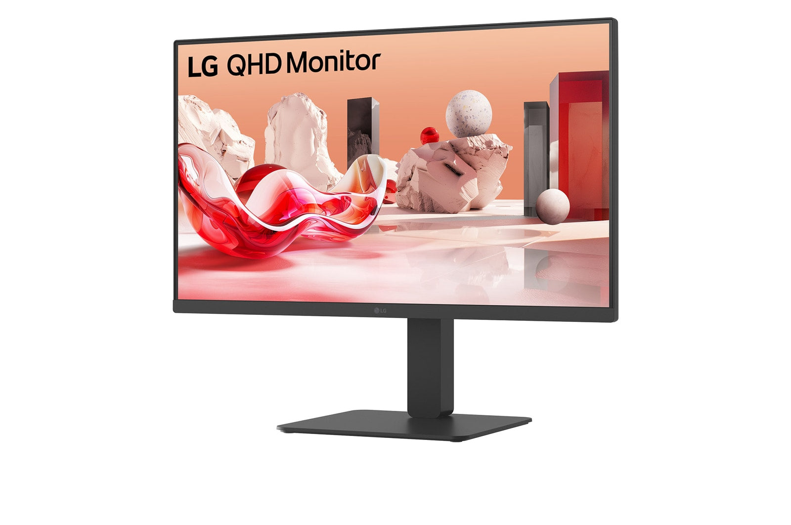 LG 27BA65QB-B – Monitor, 27", LCD, USB-C, KVM, Daisy Chain, Schwarz