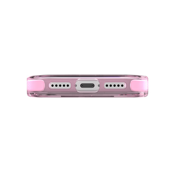 ZAGG Santa Cruz Snap Backcover – für Apple iPhone 17 Pro – Graphen, Pink, Transparent, bis 4 m Sturzsicher