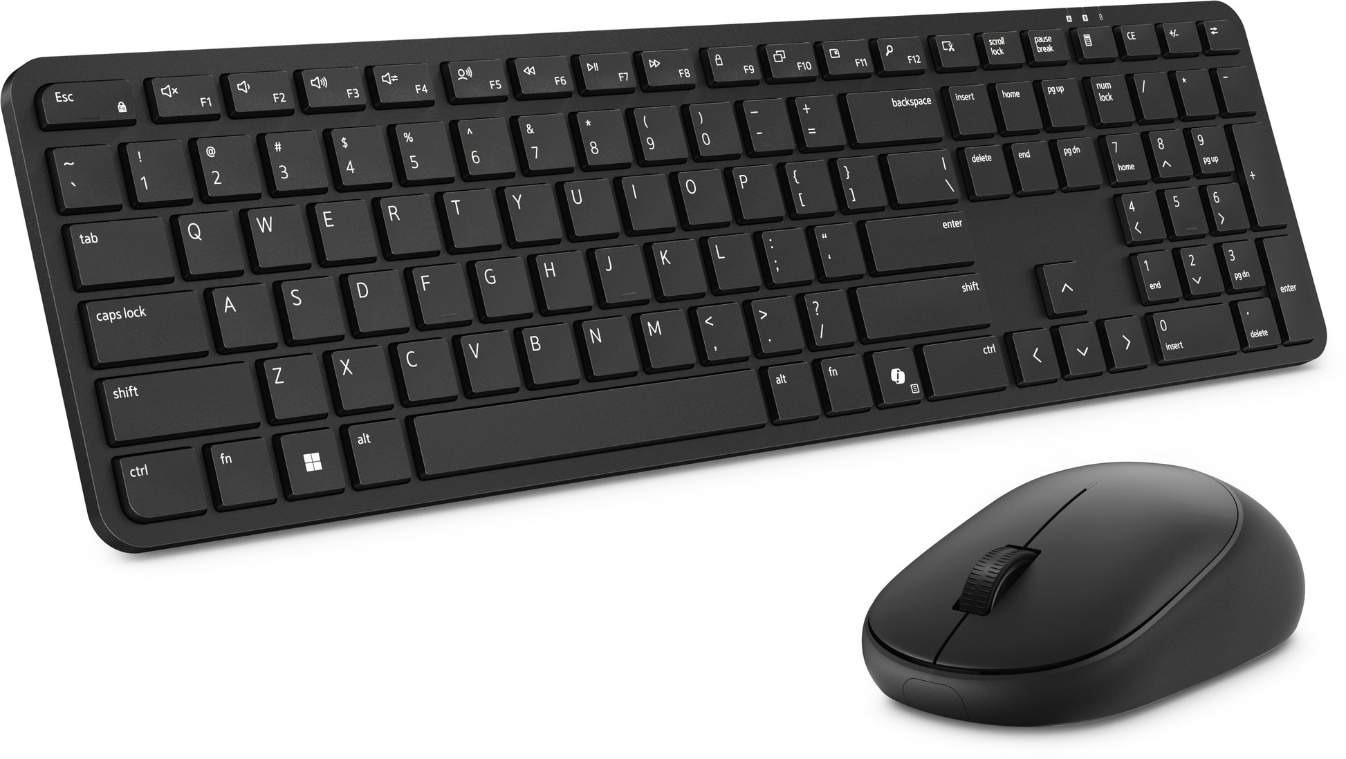 DELL Pro 5 – Tastatur-Maus-Set – 2,4 GHz (USB-A Empfänger) – AZERTY (FR) – Schwarz