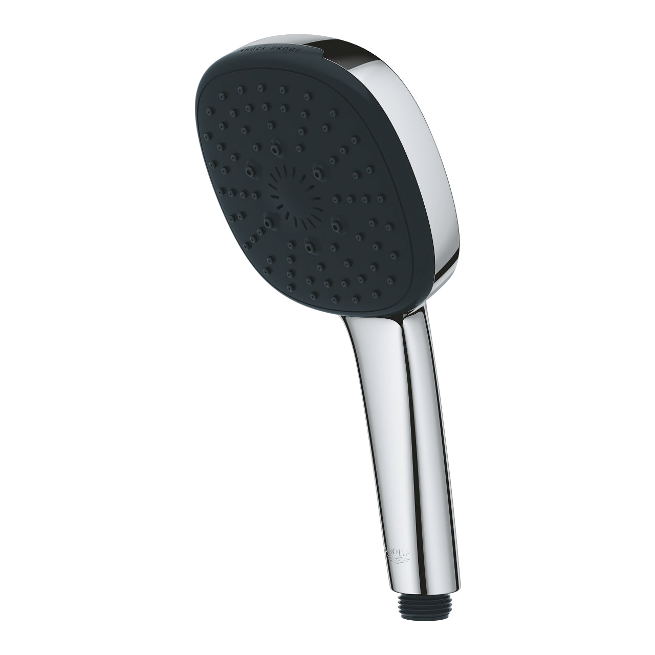 GROHE Vitalio Comfort 110 III Handbrause – Kunststoff, wassersparend, 3 Strahlarten, ca. 7 l/min, Chrom