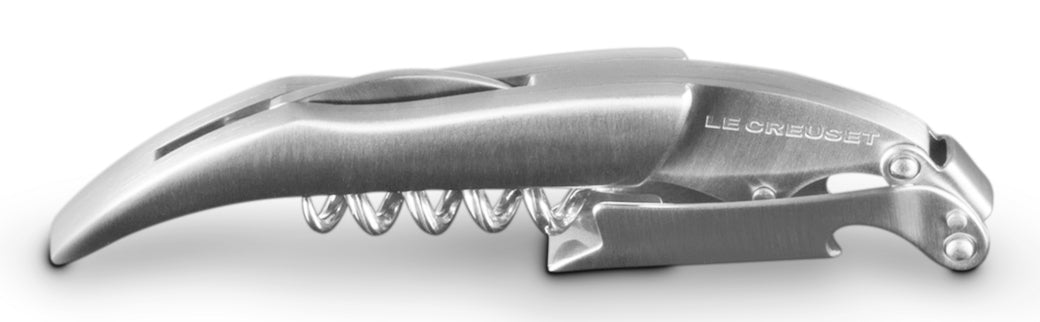 Le Creuset Kellnermesser – 12,8 × 3,6 × 1,5 cm, Edelstahl, Folienschneider, ergonomischer Griff