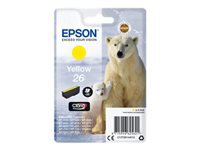 Epson Tintenpatrone 26, Gelb, 300 Seiten – für Inkjetdrucker/Multifunktionsgeräte