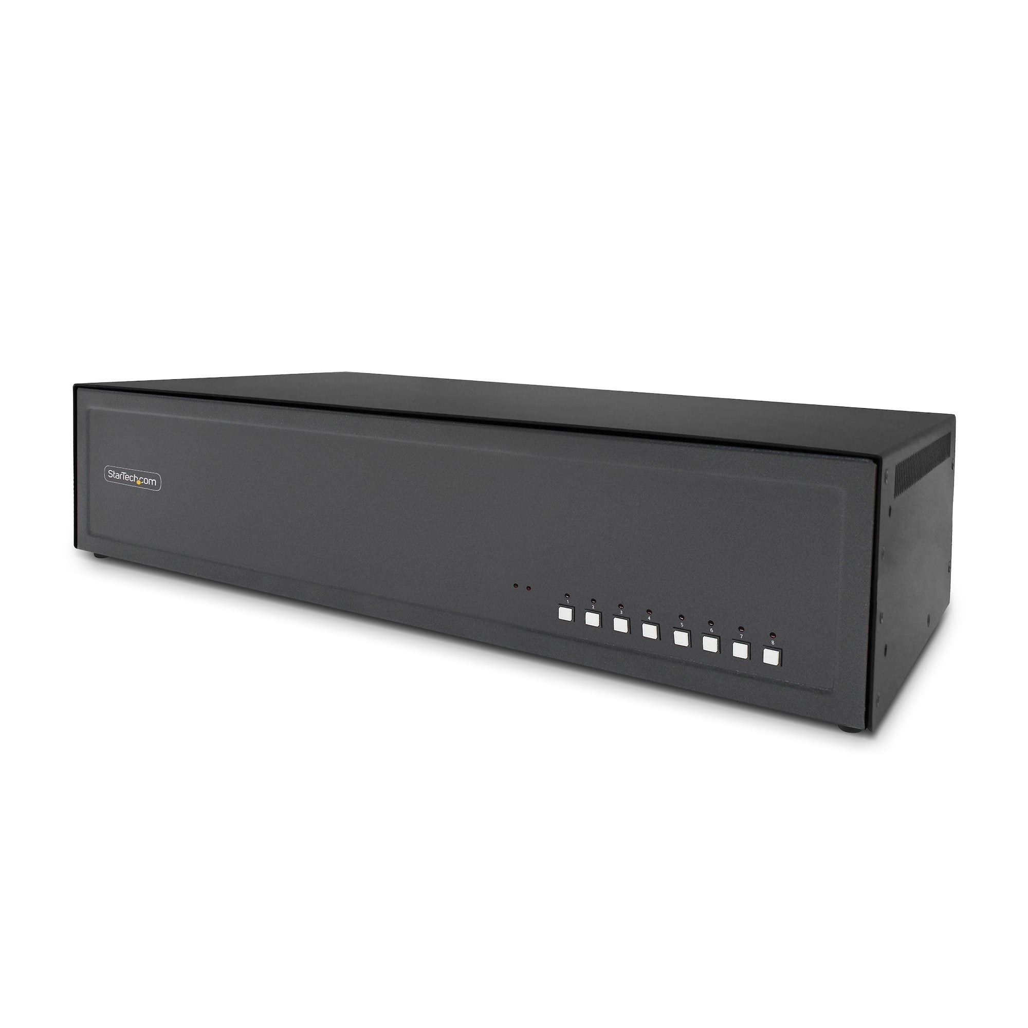 StarTech.com CK4-P208 – KVM-Switch – 8-Port, DisplayPort – 3840 × 2160 @ 30 Hz, Audio