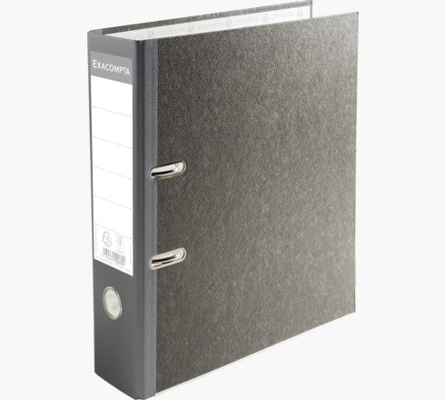 Exacompta Ordner – für A4 – Rückenbreite 7 cm – grau