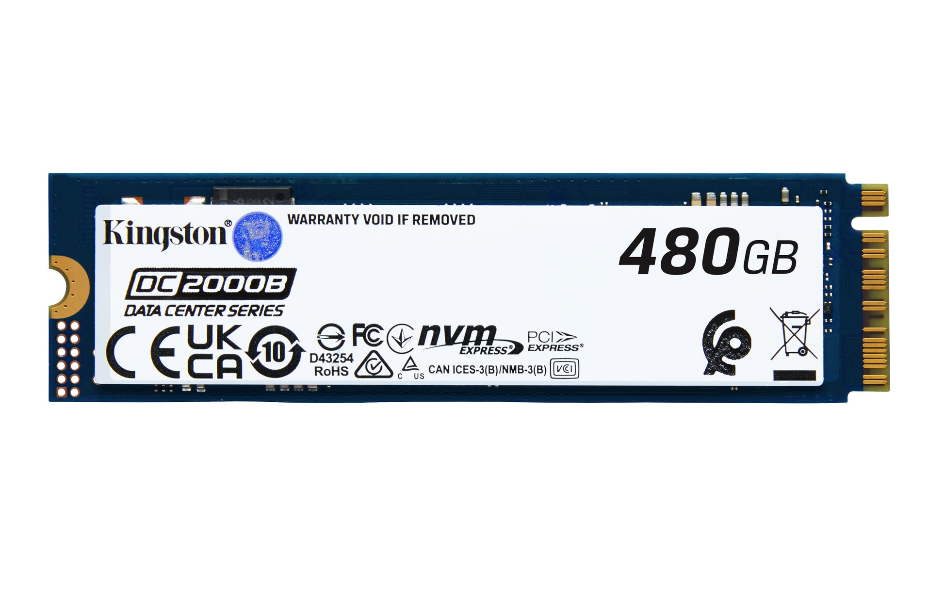Kingston DC2000B – 480 GB, M.2 2280