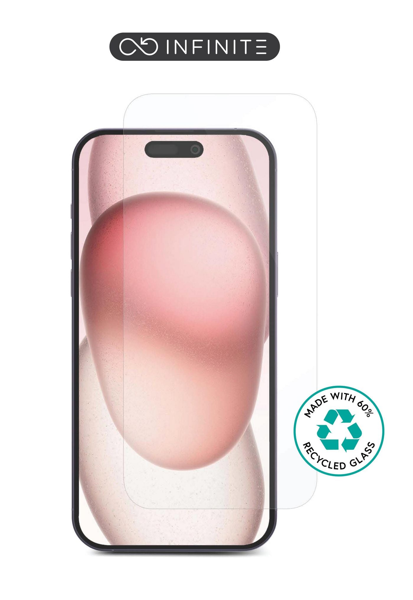 eSTUFF INFINITE (GRS) – für Apple iPhone Air – transparent – Displayschutzglas