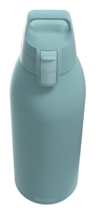 SIGG Shield One Isolierflasche 1,5 l – doppelwandig, Edelstahl, Klappdeckel