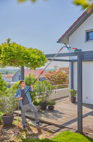 Gardena Wischerstiel Cleansystem – 155–260 cm, Aluminium