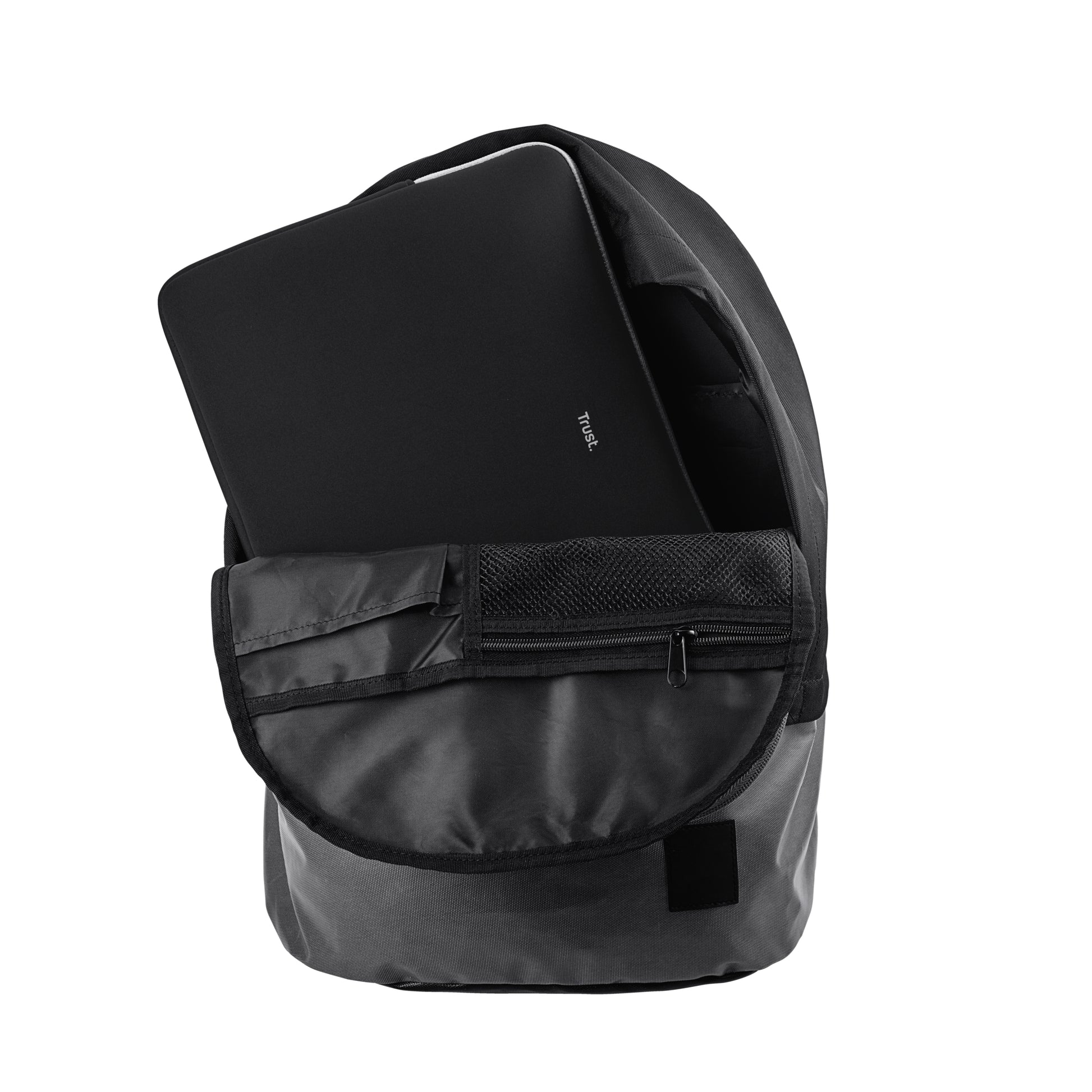 Trust Primo Soft Sleeve Notebook-Schutzhülle für Notebooks und Tablets bis 11,6" – Schwarz