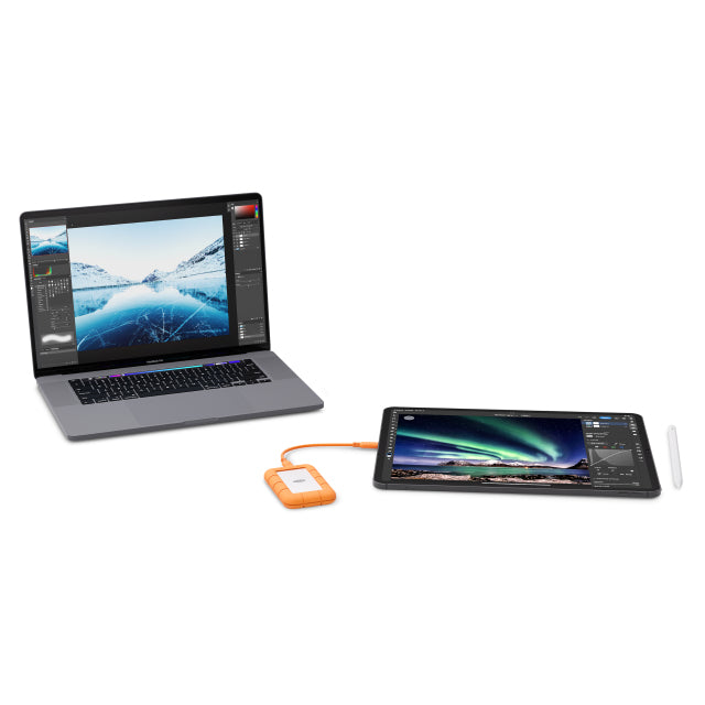 LaCie Rugged SSD4 2.5SE Speichergerät – 1 TB, USB4 40 Gbit/s