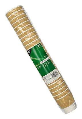 Papstar Becher, Papier, PLA-beschichtet – 1,0 dl, braun – FSC – 25 Stk.