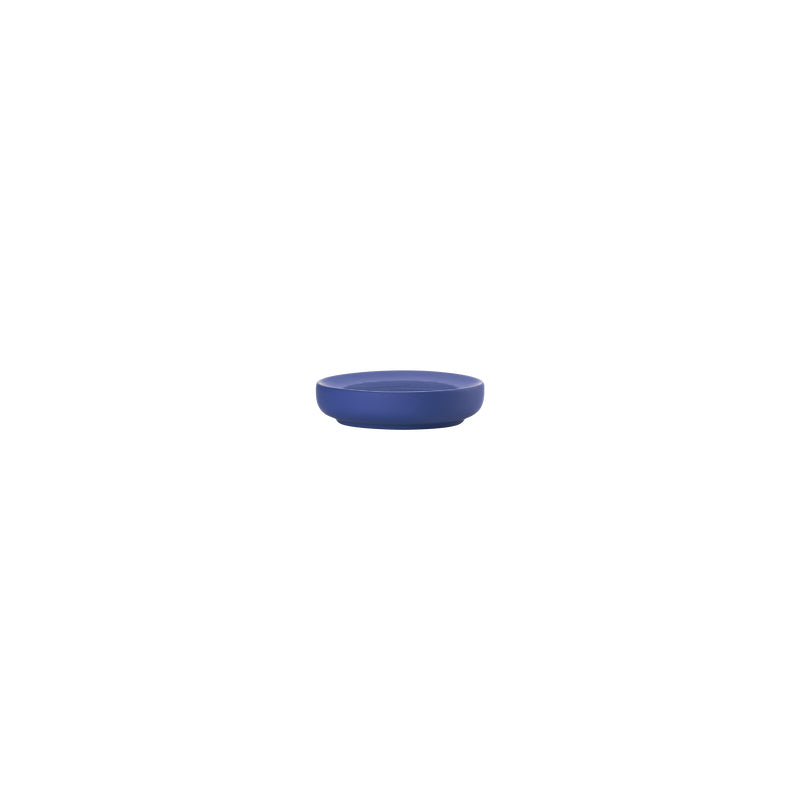 Zone Denmark Seifenschale Ume – Ø12×3 cm, Steingut, Indigo, rund