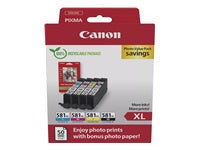 Canon Tintenpatronen-Multipack CLI-581XL, CMYK