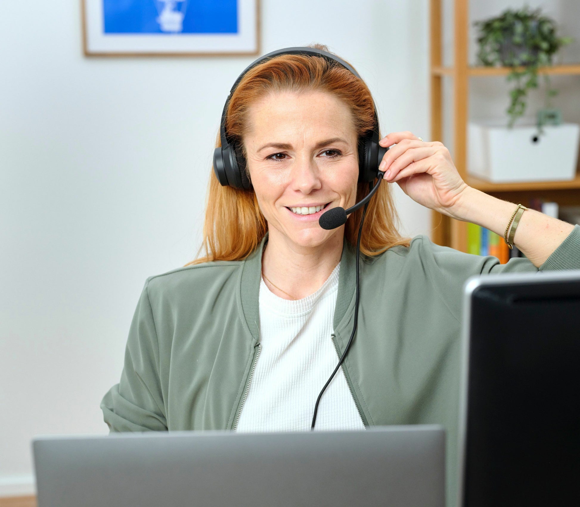 Trust HS-260 USB-ENC Office-Headset – On-Ear, Stereo, Kabel (USB-A), Schwarz