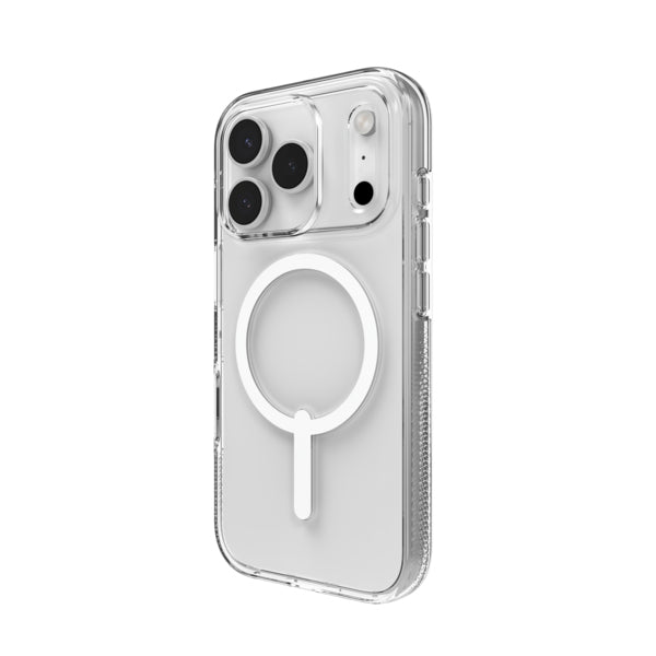 ZAGG Crystal Palace Snap Backcover – für Apple iPhone 17 Pro, Graphen, Transparent, bis 4 m Sturzsicher