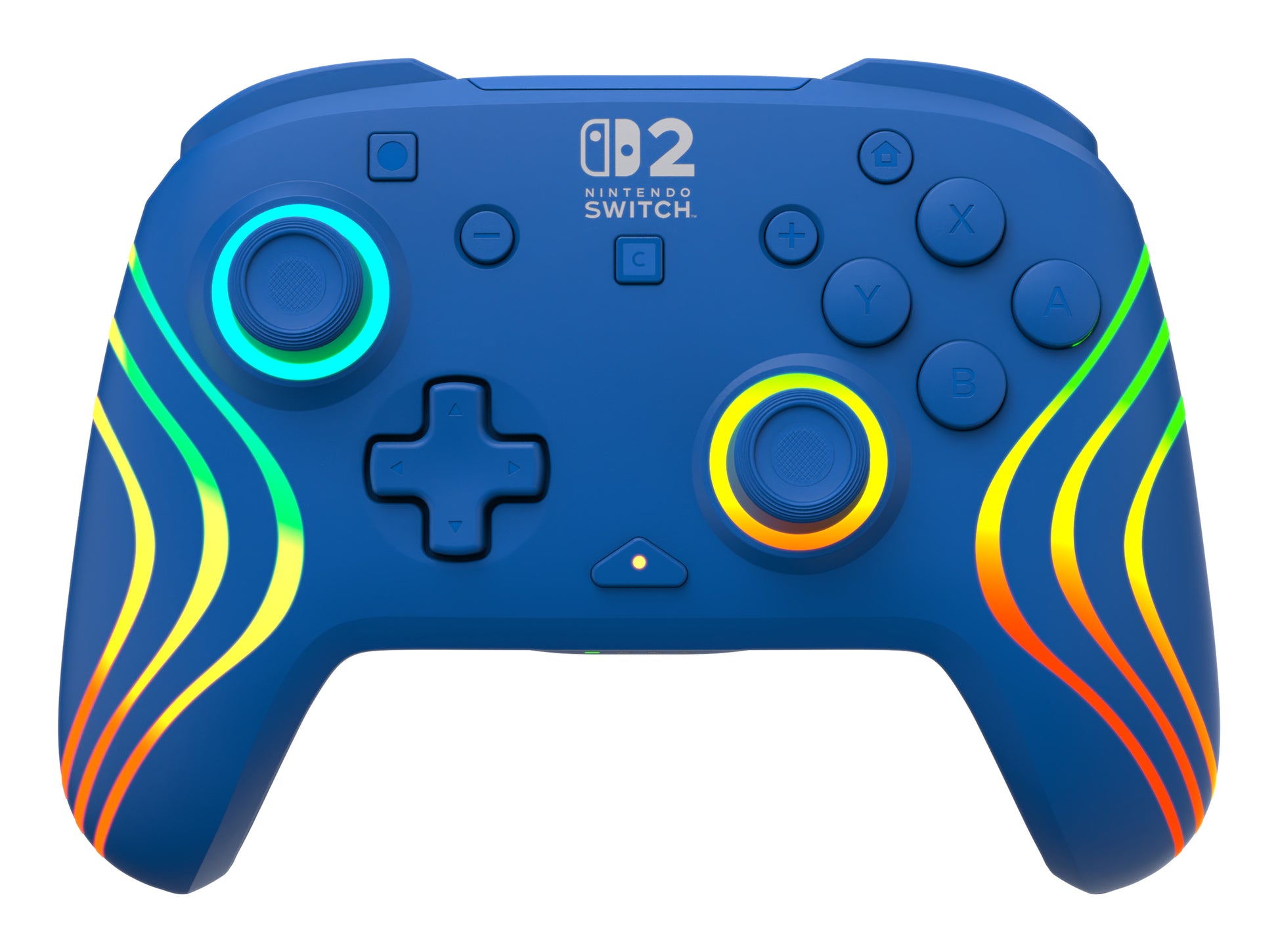Turtle Beach Afterglow Wave – Gamepad – Bluetooth/USB, RGB, für Nintendo Switch & mehr, Blau
