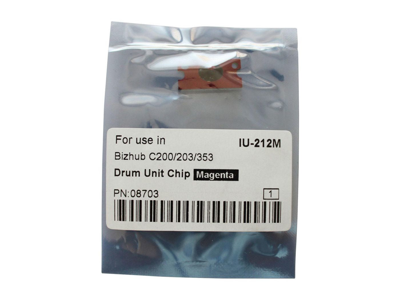 CoreParts Zubehör/Ersatzteil Trommel-Chip – für Bizhub C200/C200E/C203 und andere