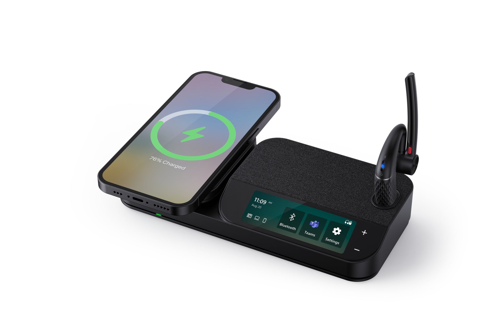 Yealink BH71 Workstation – Mono-Headset, In-Ear – Bluetooth, Noise-Cancelling-Mikrofon – Schwarz – bis 10 h
