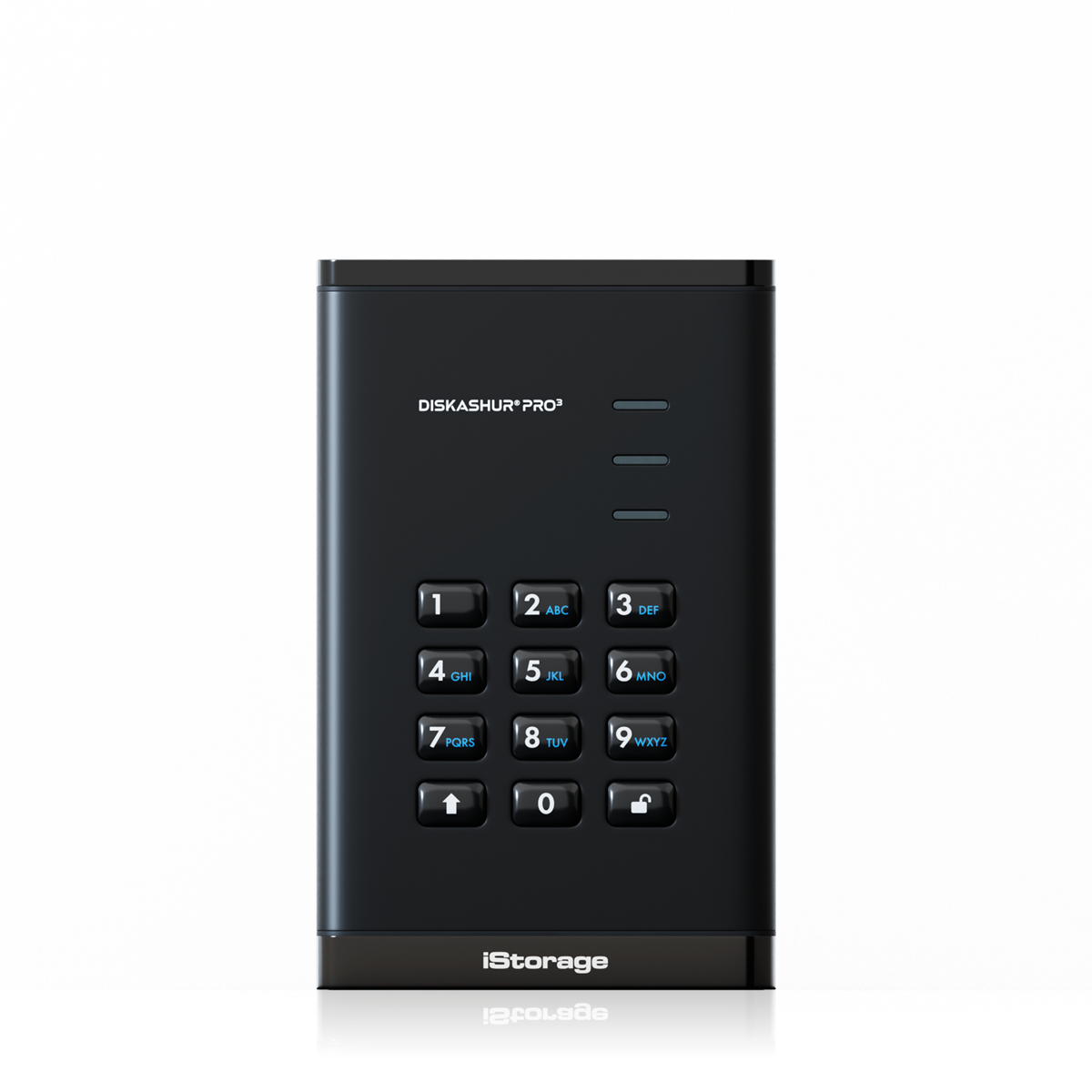 iStorage diskAshur Pro3 4 TB – für 2,5" HDD, USB 3,2 Gen 1