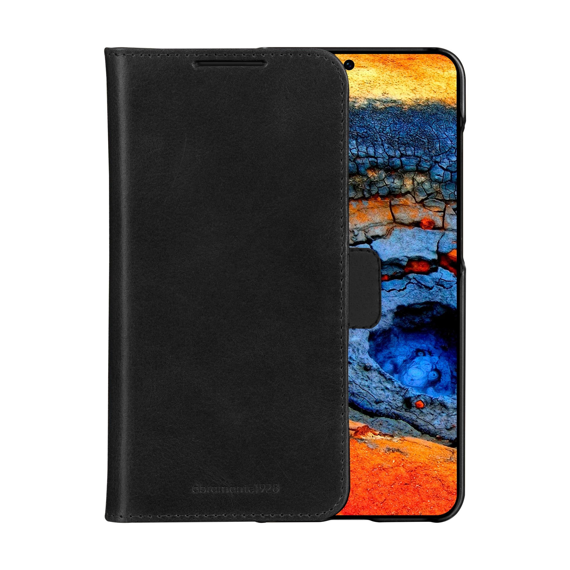 dbramante1928 Lynge Folio – für Galaxy S25+, Schwarz, Leder, mit Kartenfach