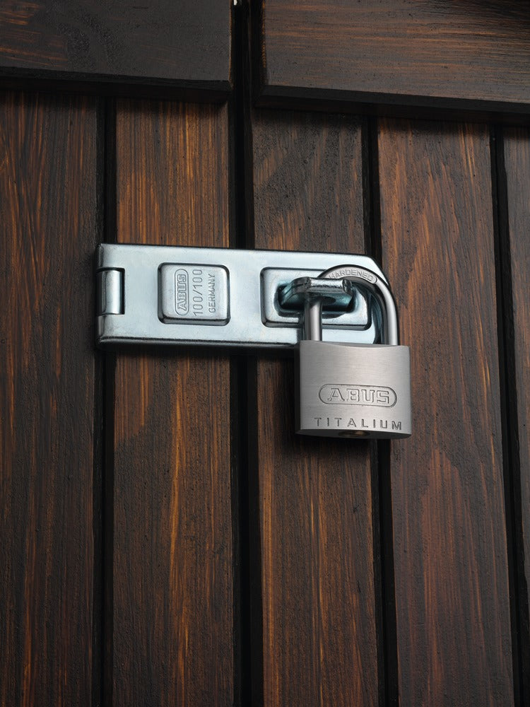 ABUS Vorhängeschloss 64TI/50 – 50×17×77 mm, silber