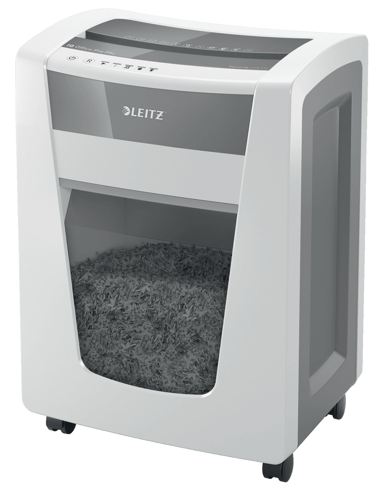 Leitz Aktenvernichter, DIN P-5+, Mikroschnitt 2 × 5 mm, 7 Blatt, 30 l