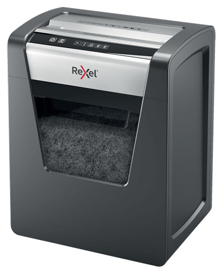 Rexel Momentum M510 – Aktenvernichter, DIN P-5, Mikroschnitt 2 × 15 mm, 10 Blatt, 23 l, A4