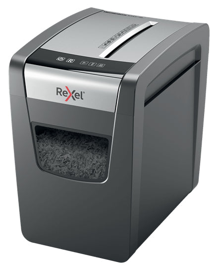 Rexel Momentum X312 Slimline – Aktenvernichter, DIN P-3, Partikelschnitt 5 × 42 mm, 12 Blatt, 23 l, A4
