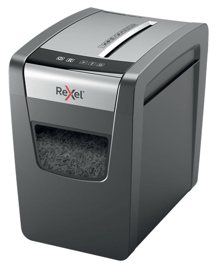 Rexel Momentum X410-SL – Aktenvernichter, DIN P-4, Partikelschnitt 4 × 28 mm, 10 Blatt, 23 l, A4