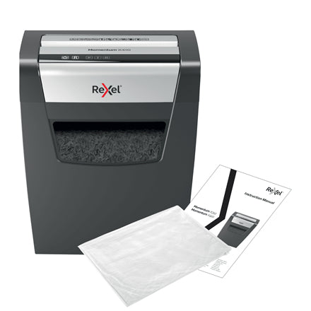 Rexel Momentum X410 – Aktenvernichter, DIN P-4, Partikelschnitt 4 × 28 mm, 10 Blatt, 23 l, A4