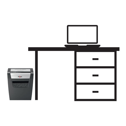 Rexel Momentum X410 – Aktenvernichter, DIN P-4, Partikelschnitt 4 × 28 mm, 10 Blatt, 23 l, A4