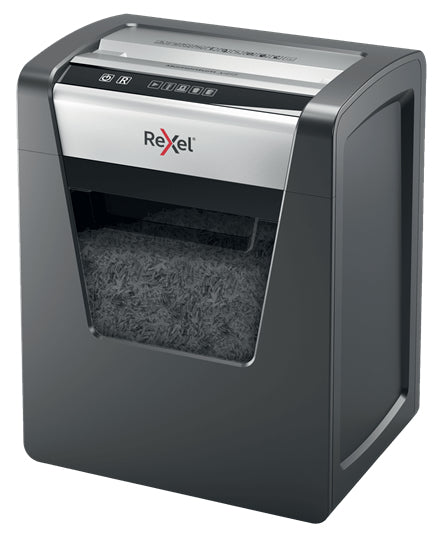 Rexel Momentum X415 – Aktenvernichter, DIN P-4, Partikelschnitt 4 × 40 mm, 15 Blatt, 23 l, A4