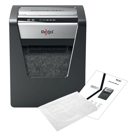 Rexel Momentum X415 – Aktenvernichter, DIN P-4, Partikelschnitt 4 × 40 mm, 15 Blatt, 23 l, A4