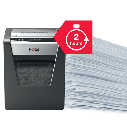 Rexel Momentum X415 – Aktenvernichter, DIN P-4, Partikelschnitt 4 × 40 mm, 15 Blatt, 23 l, A4