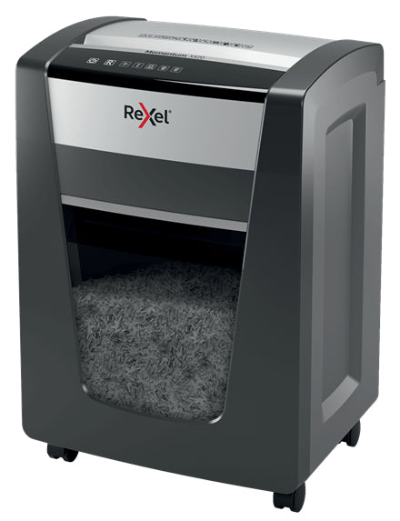 Rexel Momentum X420 – Aktenvernichter, DIN P-4, Partikelschnitt 4 × 40 mm, 20 Blatt, 30 l, A4