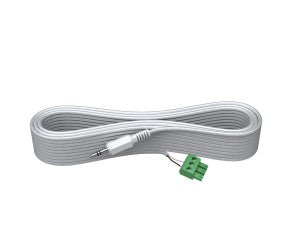 Vision 3,5-mm-Klinkenkabel – Stecker zu Stecker – 5 m, Weiss